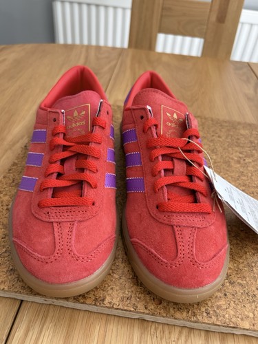 Adidas hamburg purple red - purple,