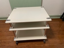 Habitat vintage 3 tier media unit/coffee table white