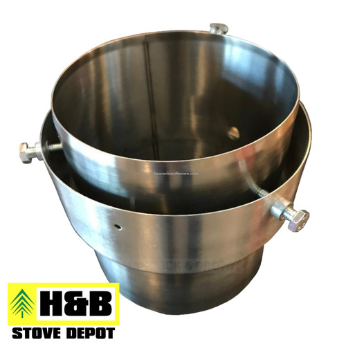 Flexi vitreous flue - flexi, 5"