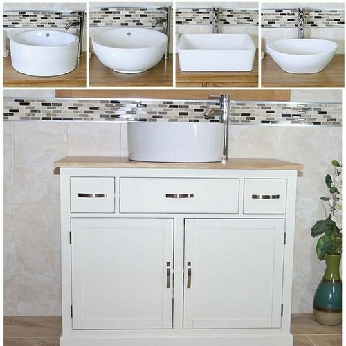 Bathroom vanity unit white - vanity, |