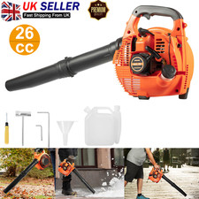 Powerful 26cc Garden Yard Handheld Petrol Leaf Blower 2 Stroke Air Cooled Engine