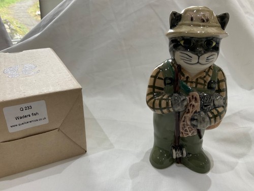 Quail pottery figure - , of