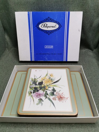 Vintage pimpernel placemats - vintage,