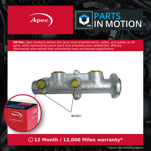 Brake master cylinder fits - master,