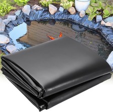 Bermuda Garden Outdoor Heavy Duty Durable PVC Pond Liners Fish Pool Decor