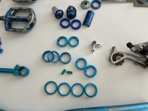 Vintage retro mtb bike parts - vintage,
