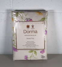 DORMA Sweet Pea Floral Lined Curtain 168cm x 184cm - New and Sealed