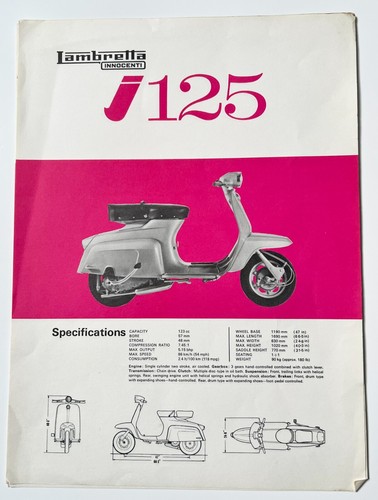 Lambretta original j125 - lambretta,