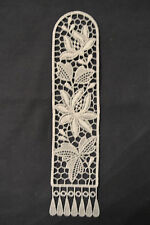 Lace Bookmark - Flowers -