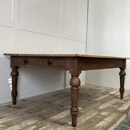 Large victorian pine farmhouse - large,