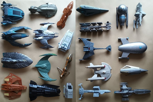 Eaglemoss star trek - trek, starships