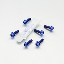 Titanium Disc Bolts Blue