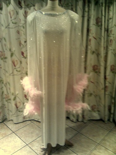 Drag queen white silver - white,