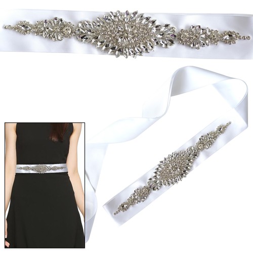 Crystal belt bridal rhinestone - crystal,