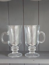 2x Irish Coffee Latte Glasses