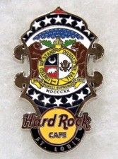 HARD ROCK CAFE ST LOUIS HEADSTOCK FLAG SERIES PIN # 81122