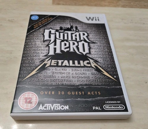 Guitar hero metallica - hero, (wii)