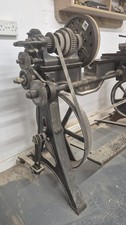 Vintage Treadle Metal Lathe 