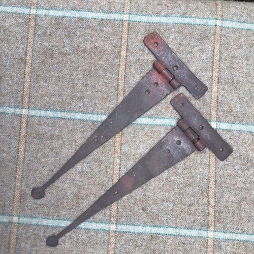 Pair antique iron - pair,