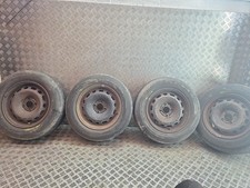 CITROEN BERLINGO 625 MK2 SET OF 4 15" STEEL WHEELS WITH TYRES 195/65 R15