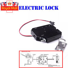 UK ELECTRIC MAGNETIC LOCK 12V DC 2A INTELLIGENT CABINET DOOR LOCK FAIL SECURE