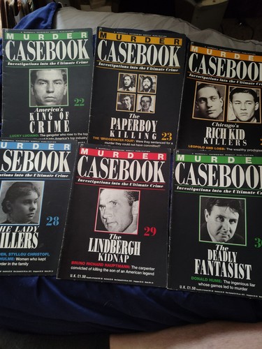 Murder casebook magazine - murder,