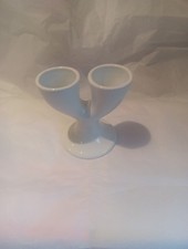 Double Egg Cup White