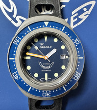 Squale 2002 Blue Blasted -