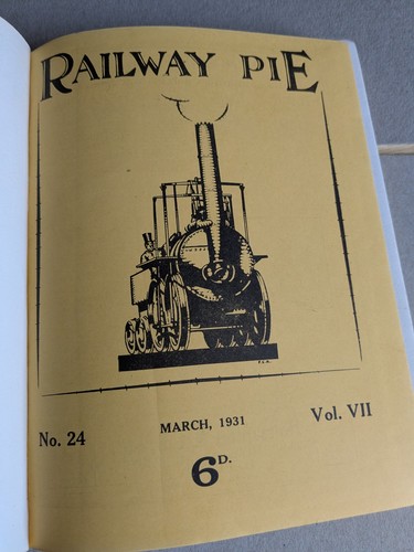 Railway pie 1931 official - 1931.,