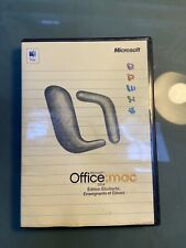Microsoft Office For Mac 2004 With CD keys - Power Mac G3 G4 G5