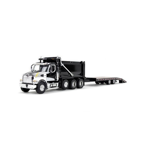 Black western star - black, 49x