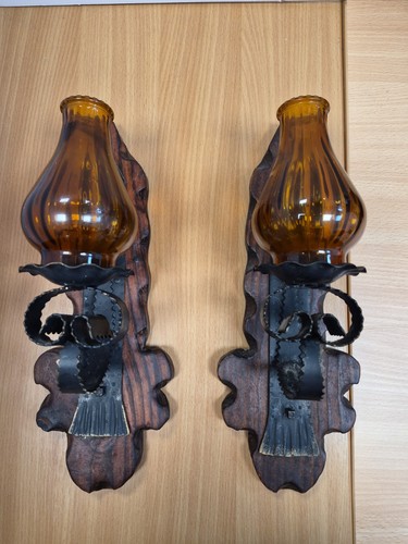 Vintage wrought iron wall - iron,