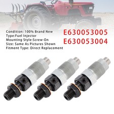 3Pcs Fuel Injector For Kioti