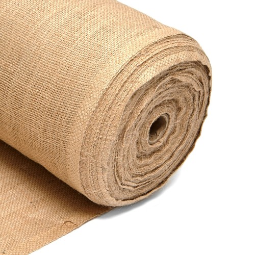 Hessian fabric woven natural - fabric,