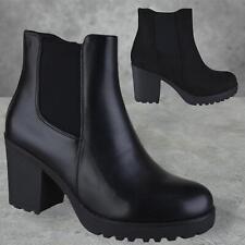 WOMENS LADIES CHUNKY BLOCK