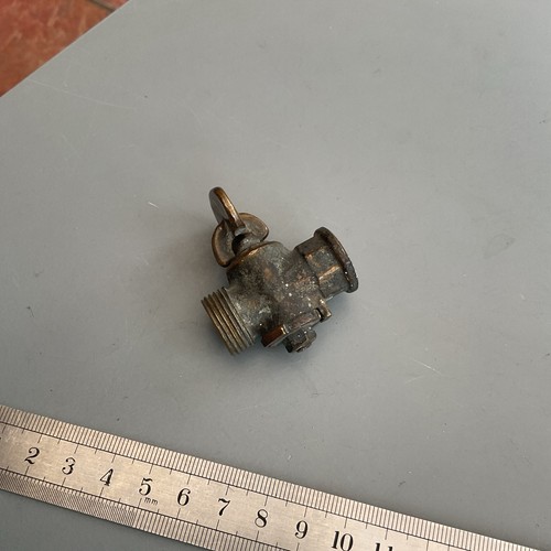 Vintage old brass plumbing - brass,