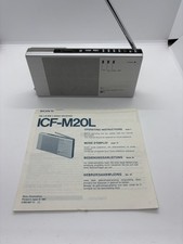Vintage Sony ICF-M20L FM / LW