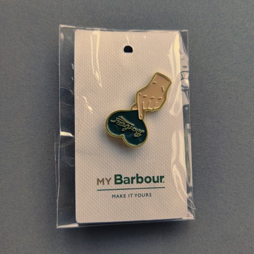 Barbour enamel lapel - enamel,