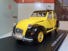 Citroen 2CV6 Charleston Brookside Yellow 2CV 1982 Diecast  Scale Model 1:24