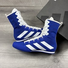 Adidas Box Hog 4 Boxing Shoes ‘Navy / White’ - Size UK 8 / EU 42