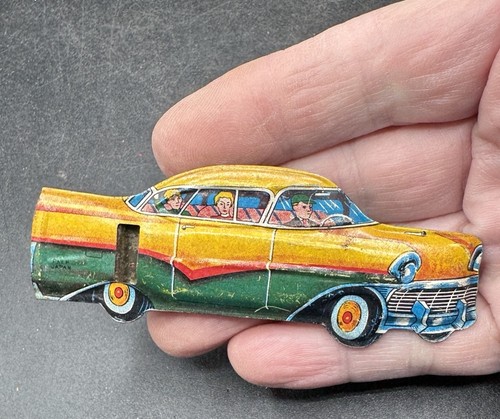 Vintage tin litho - tin, 1957