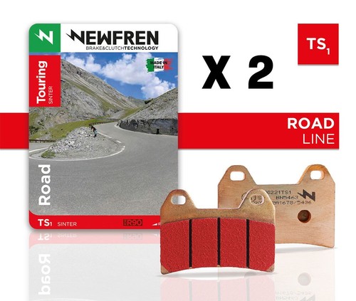 Newfren front sintered brake - front,