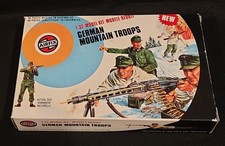 Airfix German Mountain Troops Toy Soldiers 1/32 Scale Boxed