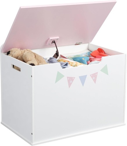 Wooden toy box storage - wooden, bench