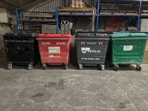 Wheelie bins 1100 litres - wheelie,