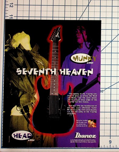 Korn ibanez string - 7-string, guitar
