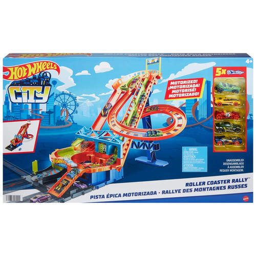 Hot wheels city roller coaster - hot,