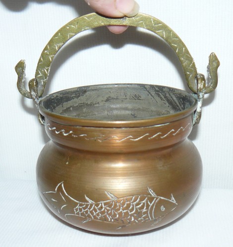 Brass copper small kettle - brass,