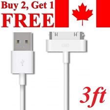 30 Pin USB Sync Charger Cable For iPhone 4 4S 3G 3GS iPad 1 2 3 iPod Touch Nano