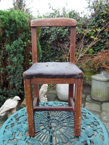 Vintage wooden child chair - vintage, child's